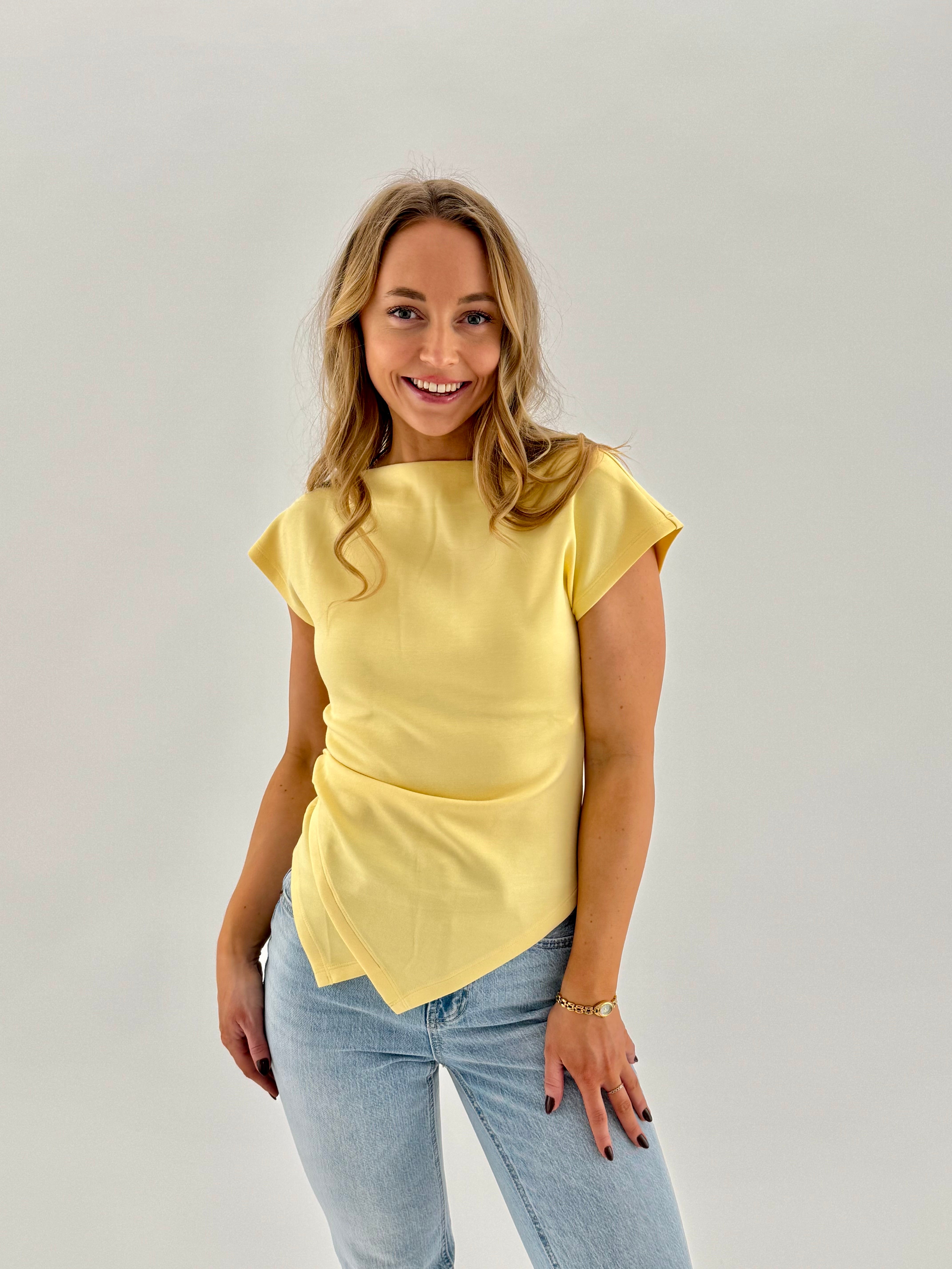 VMMILLE Top - Pale Banana